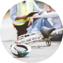 Motorcycle, pedestrian, and bicycle accidents